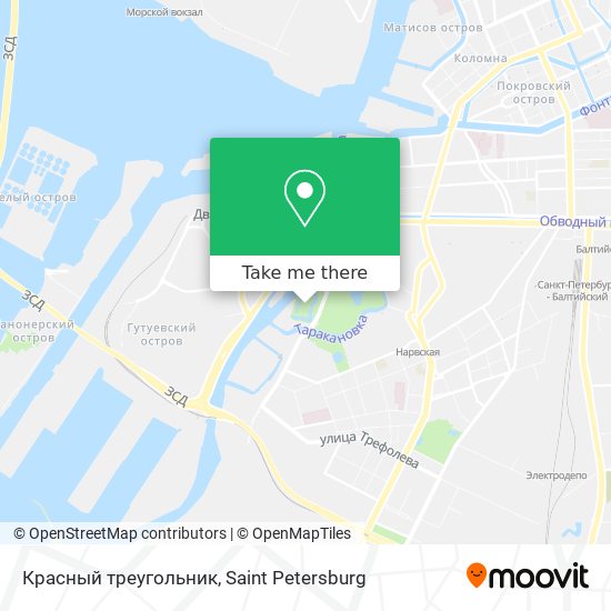 Красный треугольник map