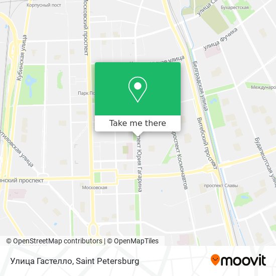 Улица Гастелло map