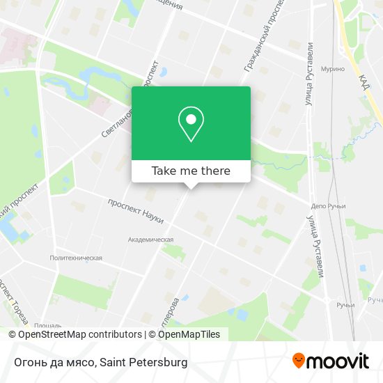 Огонь да мясо map