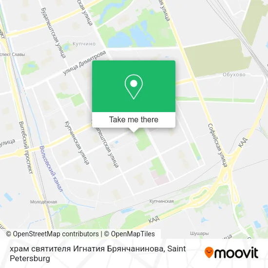 храм святителя Игнатия Брянчанинова map