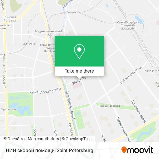 НИИ скорой помощи map