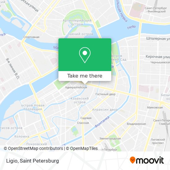 Ligio map