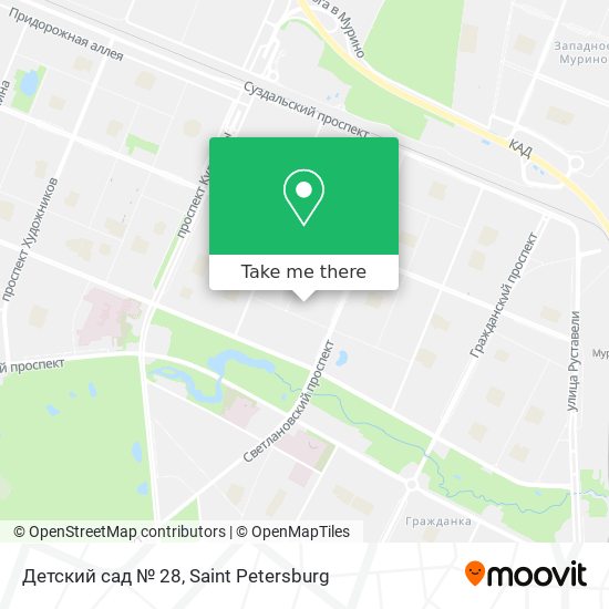Детский сад № 28 map