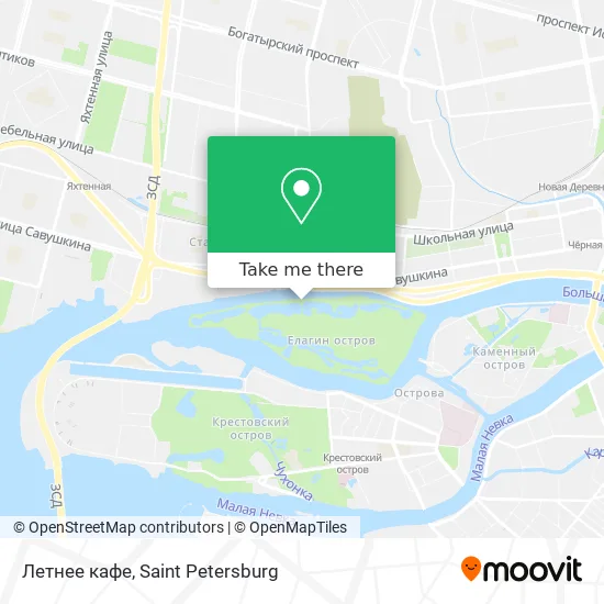 Летнее кафе map