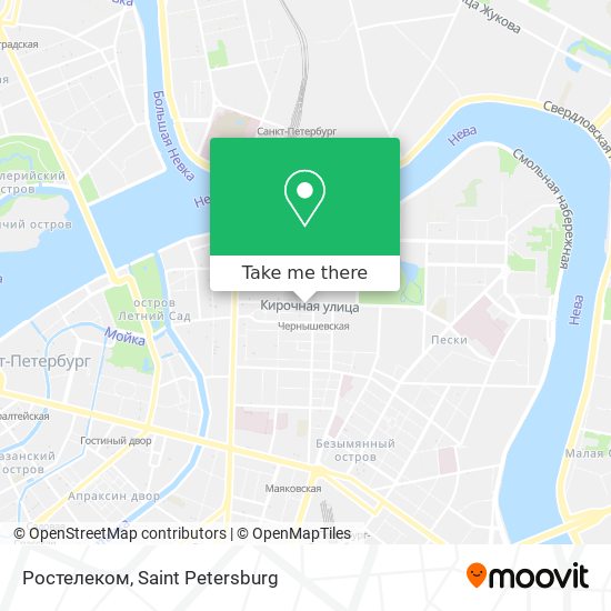 Ростелеком map