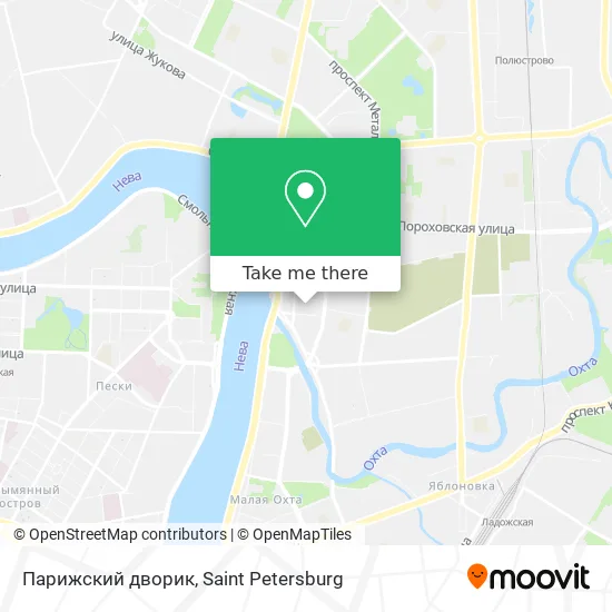 Парижский дворик map