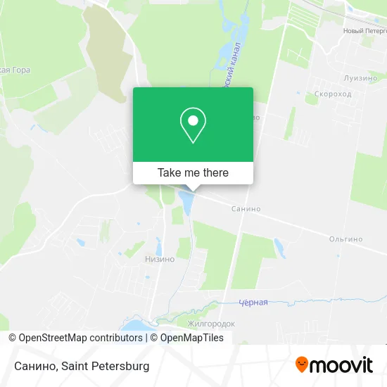 Санино map