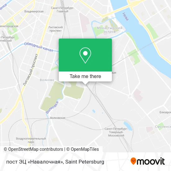 пост ЭЦ «Навалочная» map