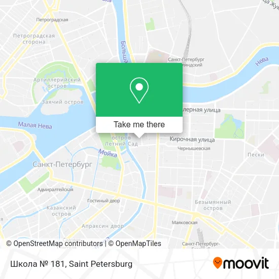 Школа № 181 map