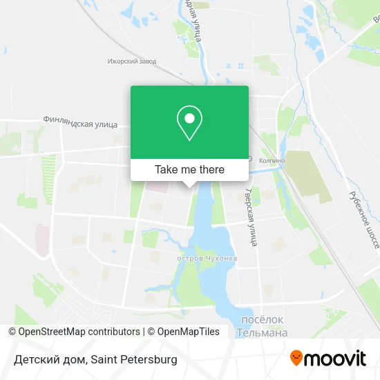 Детский дом map
