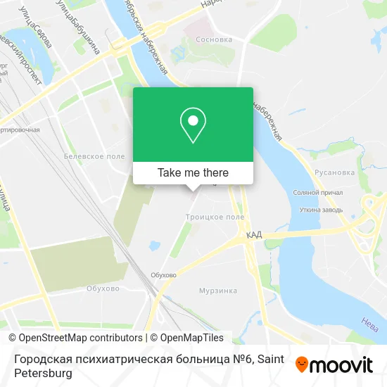Городская психиатрическая больница №6 map