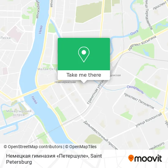 Немецкая гимназия «Петершуле» map