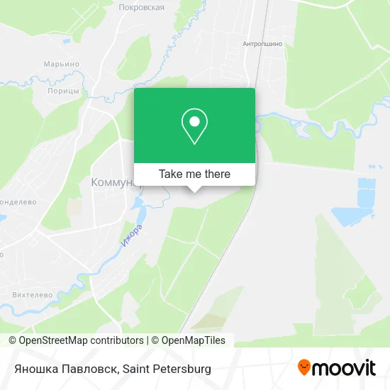 Яношка Павловск map