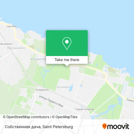 Собственная дача map
