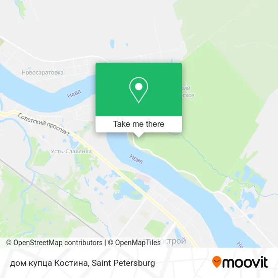 дом купца Костина map