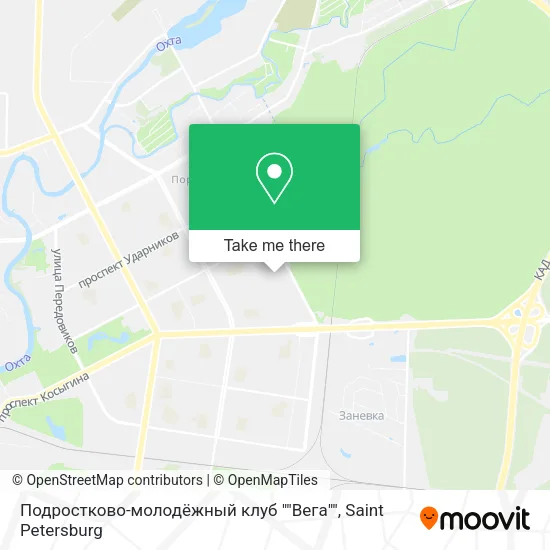 Подростково-молодёжный клуб ""Вега"" map