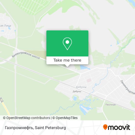 Газпромнефть map