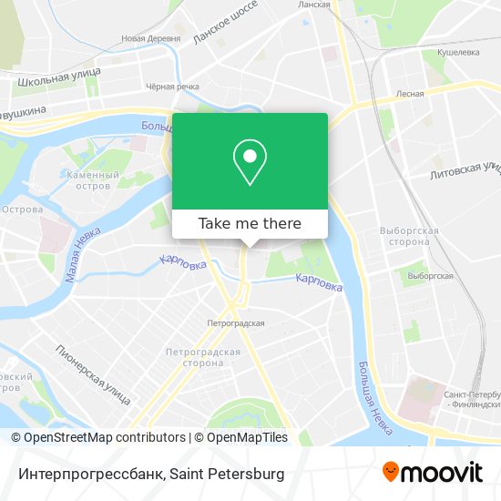 Интерпрогрессбанк map