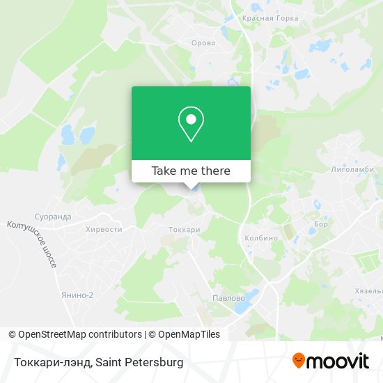 Токкари-лэнд map