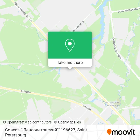 Совхоз ""Ленсоветовский"" 196627 map