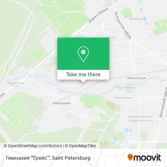 Гимназия ""Грейс"" map