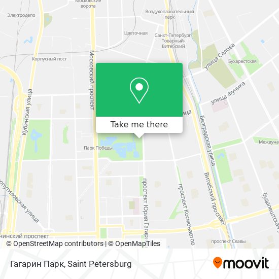 Гагарин Парк map