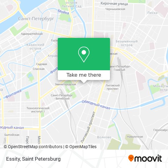 Essity map