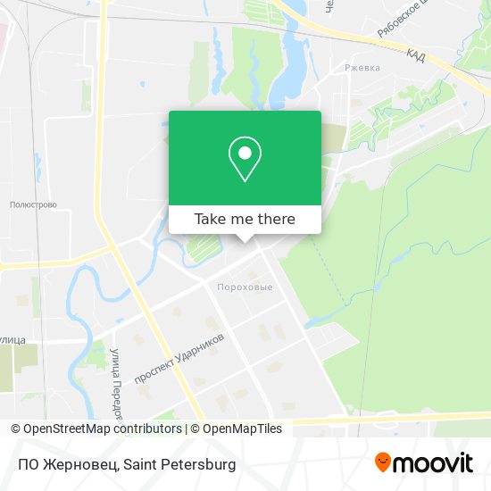 ПО Жерновец map