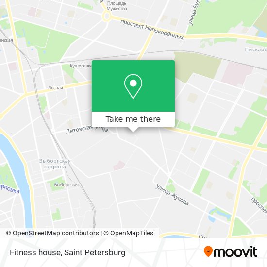 Fitness house map