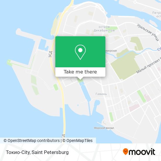Токио-City map