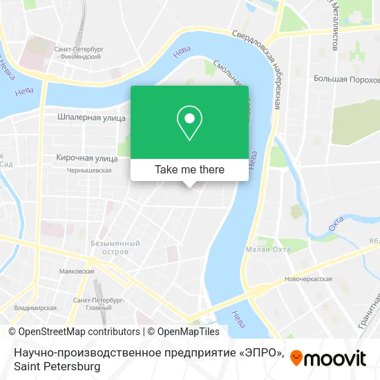 Научно-производственное предприятие «ЭПРО» map