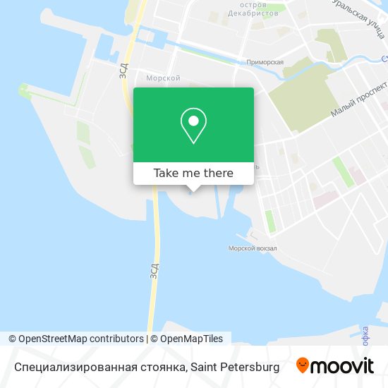 Специализированная стоянка map