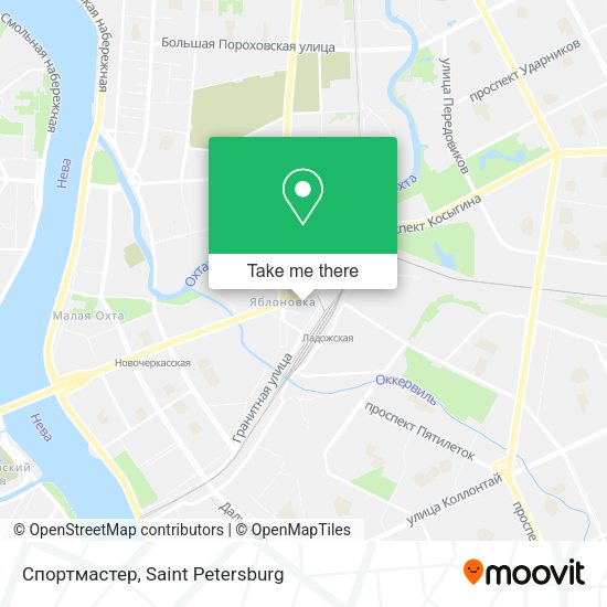 Спортмастер map