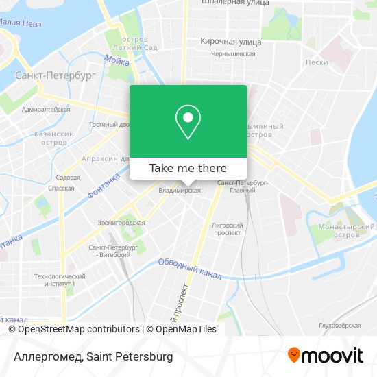 Аллергомед map