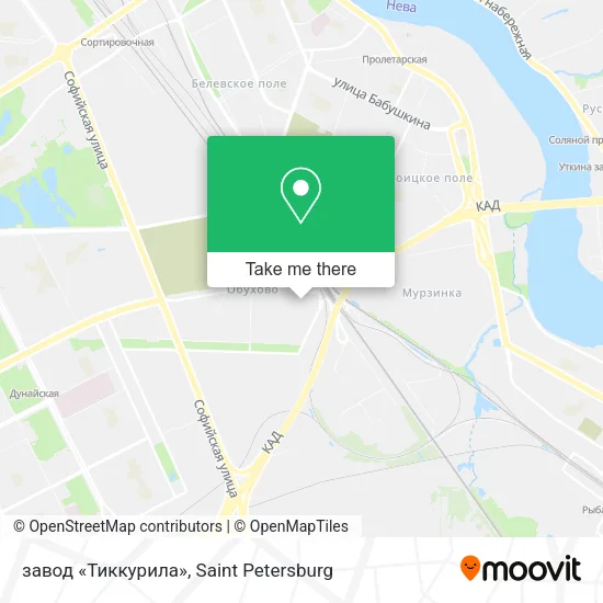 завод «Тиккурила» map