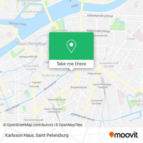 Karlsson Haus map