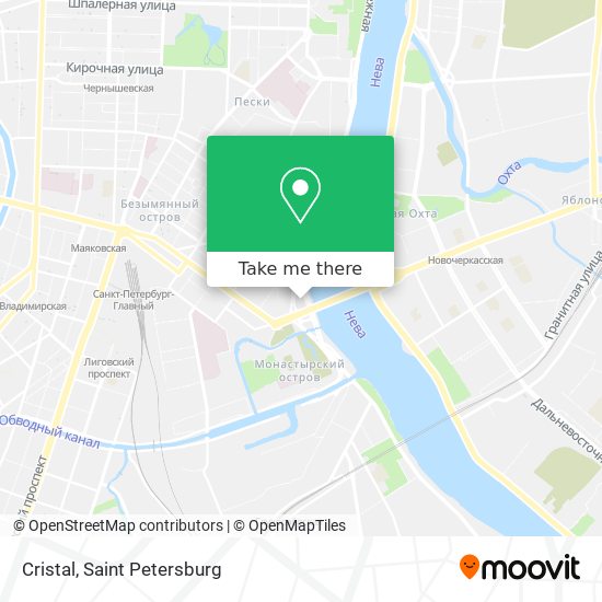 Cristal map