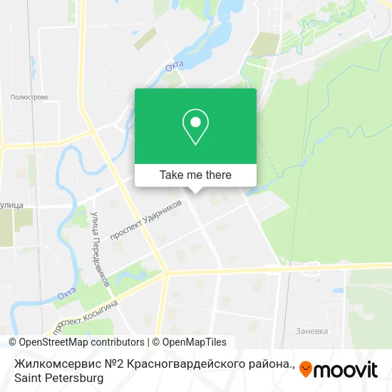 Жилкомсервис №2 Красногвардейского района. map