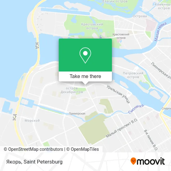 Якорь map