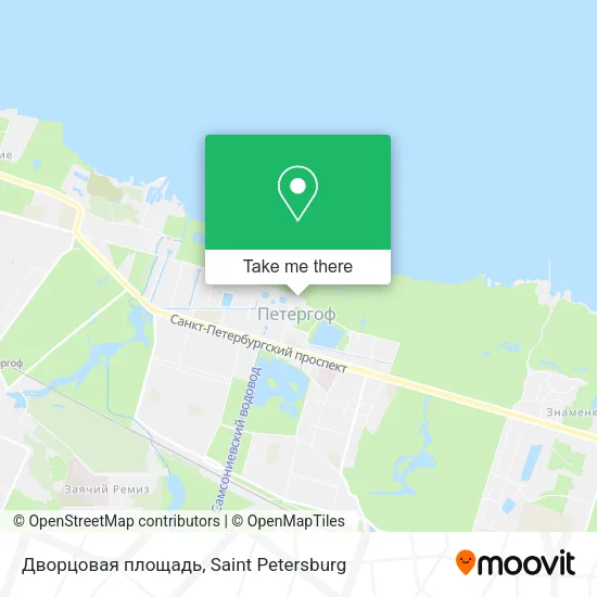 Дворцовая площадь map