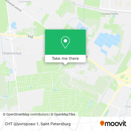 СНТ Шунгорово-1 map