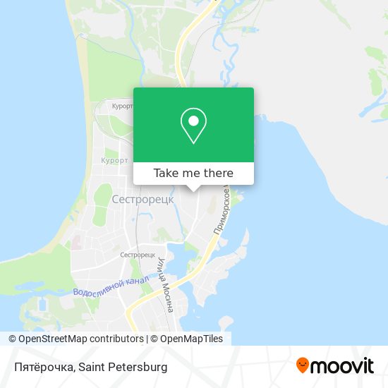 Пятёрочка map