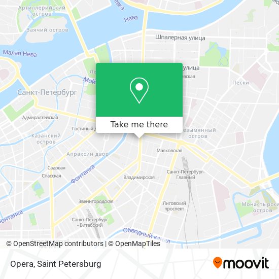 Opera map