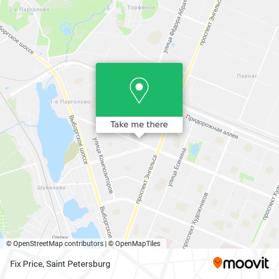 Fix Price map
