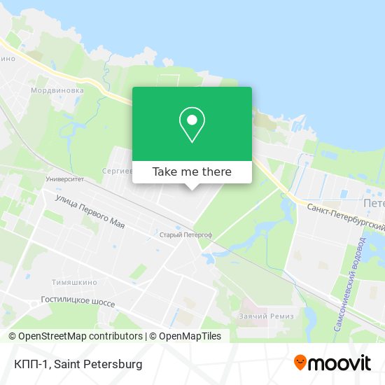 КПП-1 map