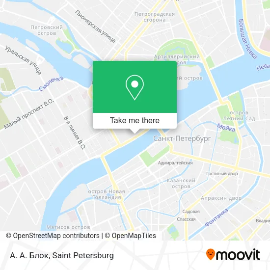 А. А. Блок map