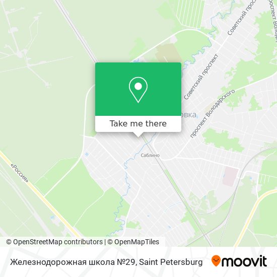 Железнодорожная школа №29 map