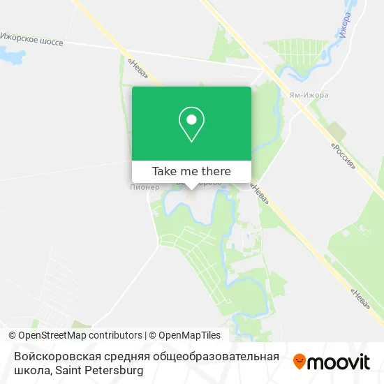 Войскоровская средняя общеобразовательная школа map