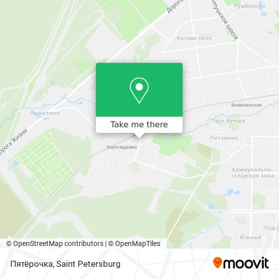 Пятёрочка map