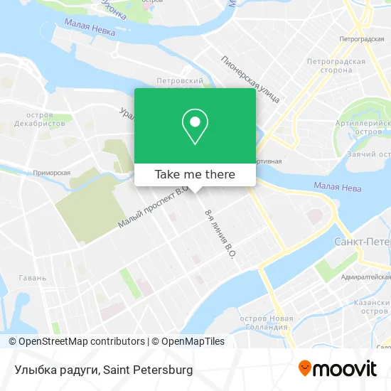 Улыбка радуги map